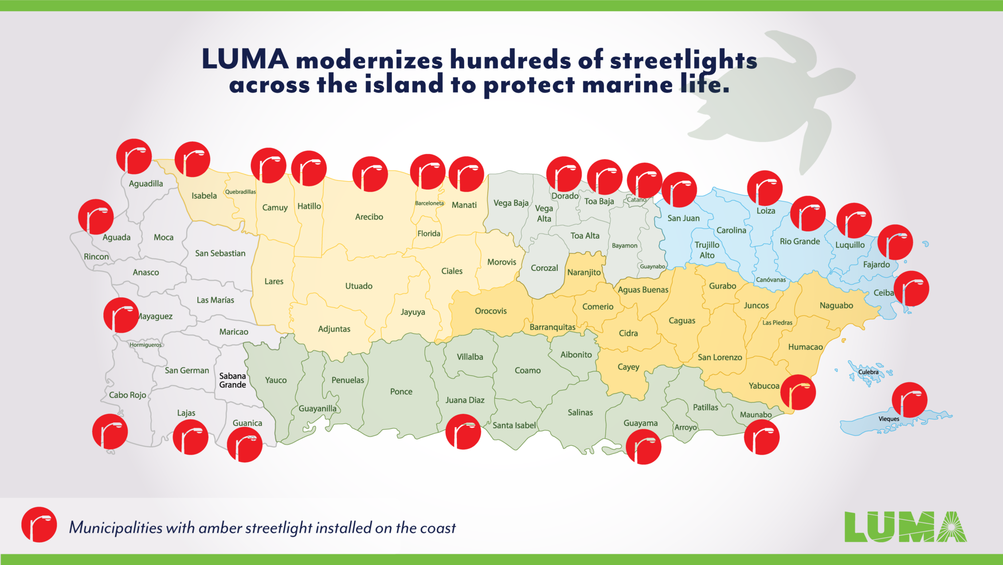 LUMA Modernizes Hundreds Of Streetlights Across The Island To Protect ...